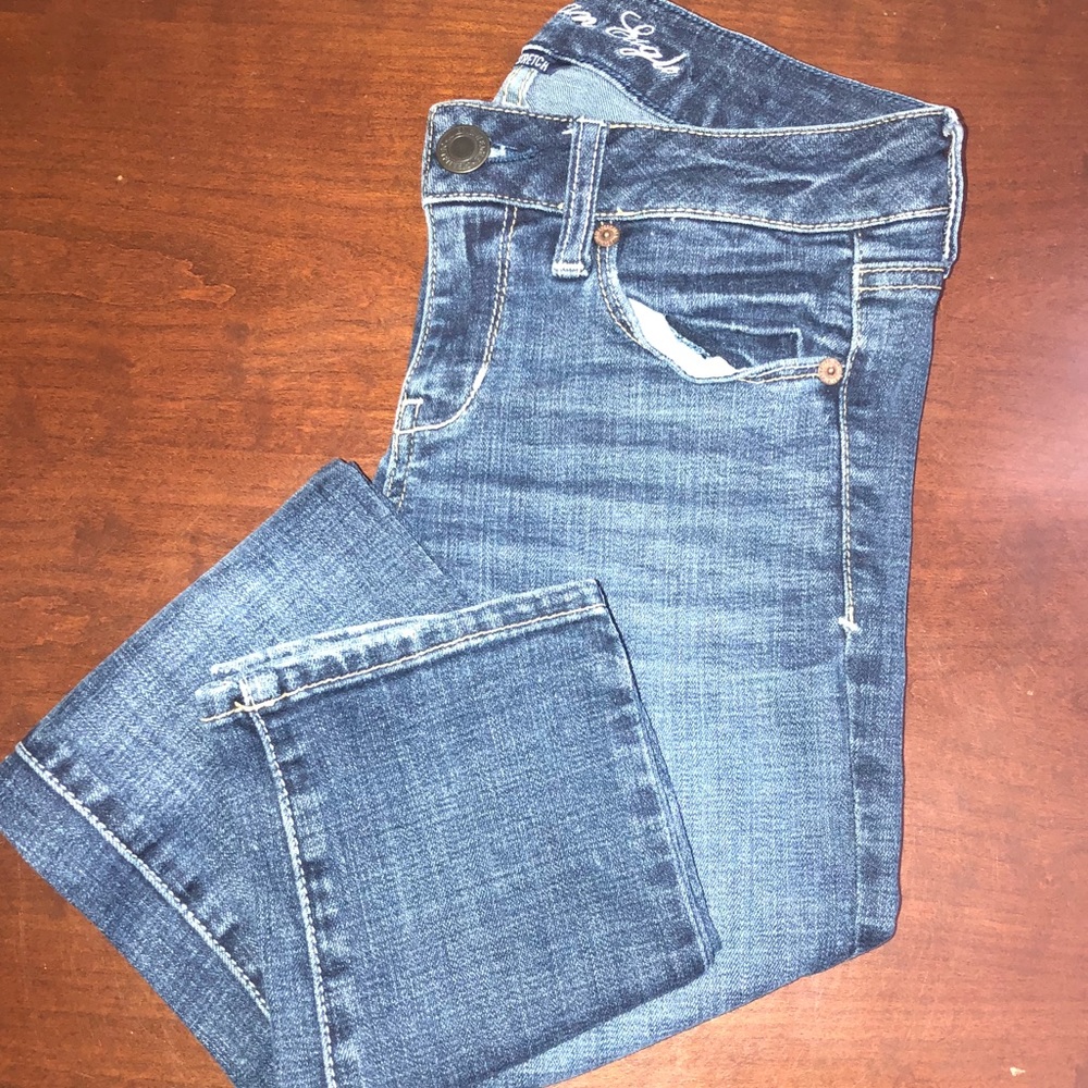 Dark Wash American Eagle Jeans